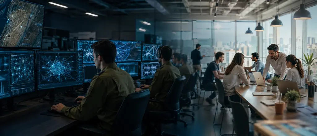 Übergang von militärischer Cyberanalyse bei Unit 8200 zu einem modernen israelischen Hightech- und Startup-Team
