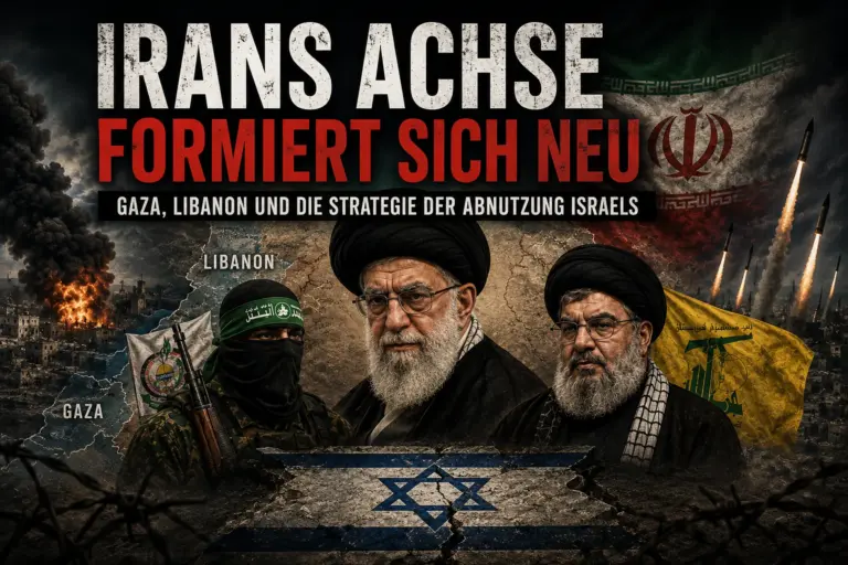 Teherans Terrorachse formiert sich neu, während Washington Israel bremst 4 Teherans Terrorachse mit Iran, Hamas und Hisbollah in einer symbolischen Darstellung gegen Israel