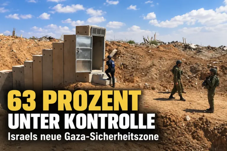 Israelische Soldaten an einem gesicherten Zugang im Gazastreifen