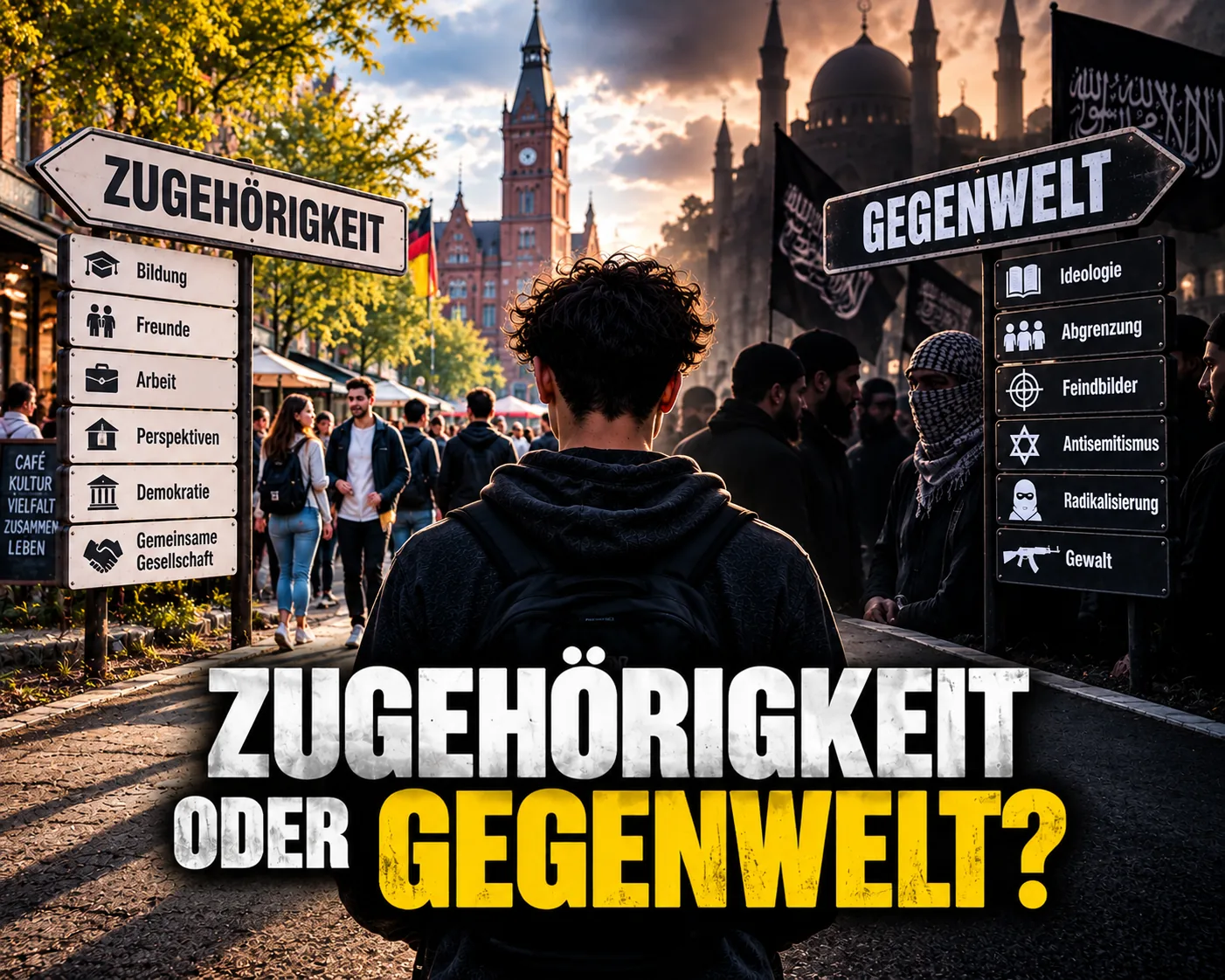 Zugehörigkeit oder Gegenwelt Junger Mann zwischen gesellschaftlicher Zugehörigkeit und islamistischer Gegenwelt in Berlin-Neukölln